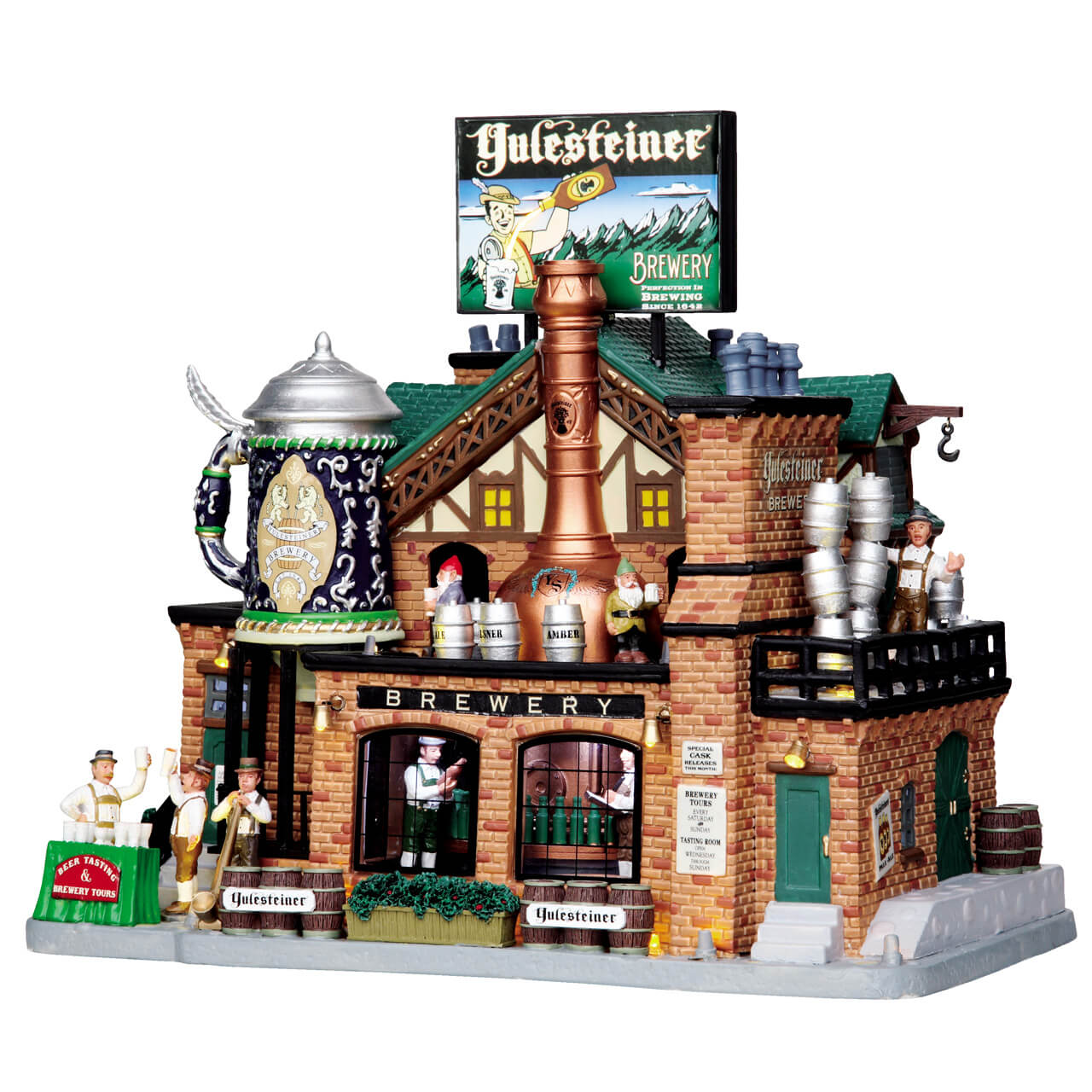 LEMAX Yulesteiner Brewery, with 4.5V Adaptor #05073